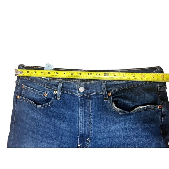 Levi’s 502 Skinny Fit Jeans – Men’s 38W x 30L Blue Dark Wash Denim - Picture 4 of 7